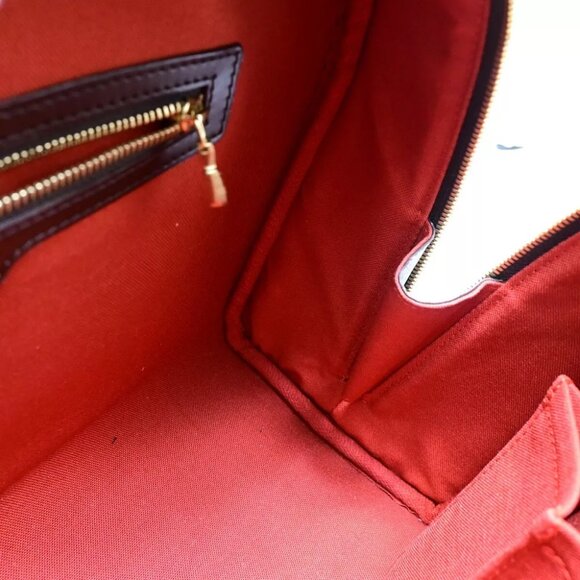 LOUIS VUITTON Nolita Hand Bag Damier Ebene Leather Brown France N41455 45FA611 - Picture 13 of 15